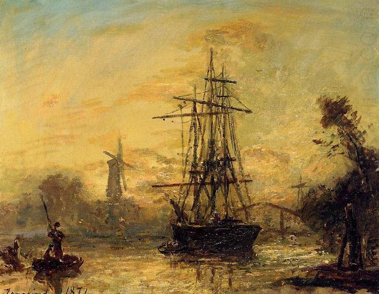 Rotterdam,, Johan Barthold Jongkind